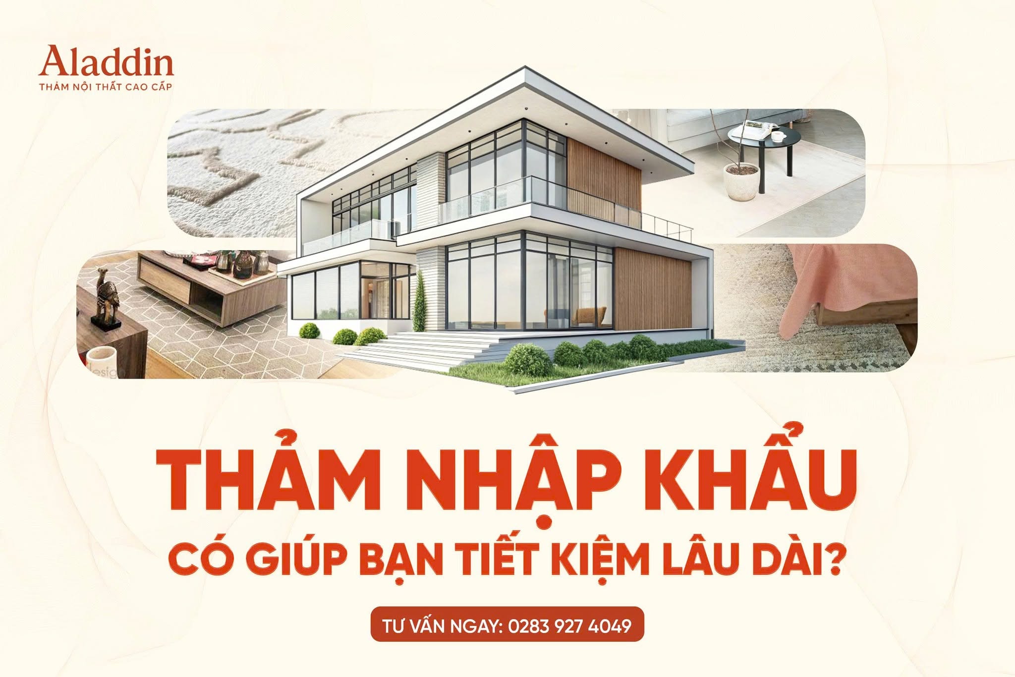 Thảm nhập khẩu có giúp bạn tiết kiệm lâu dài?